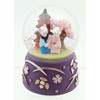 Fashionable Cat Snow Globe (L) Five Storied Pagoda Cherry Blossom
