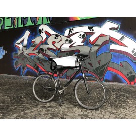 Drachenhaut 2-in-1 Cyclist Rain Cover (Reflective with Black Detail, Regular)