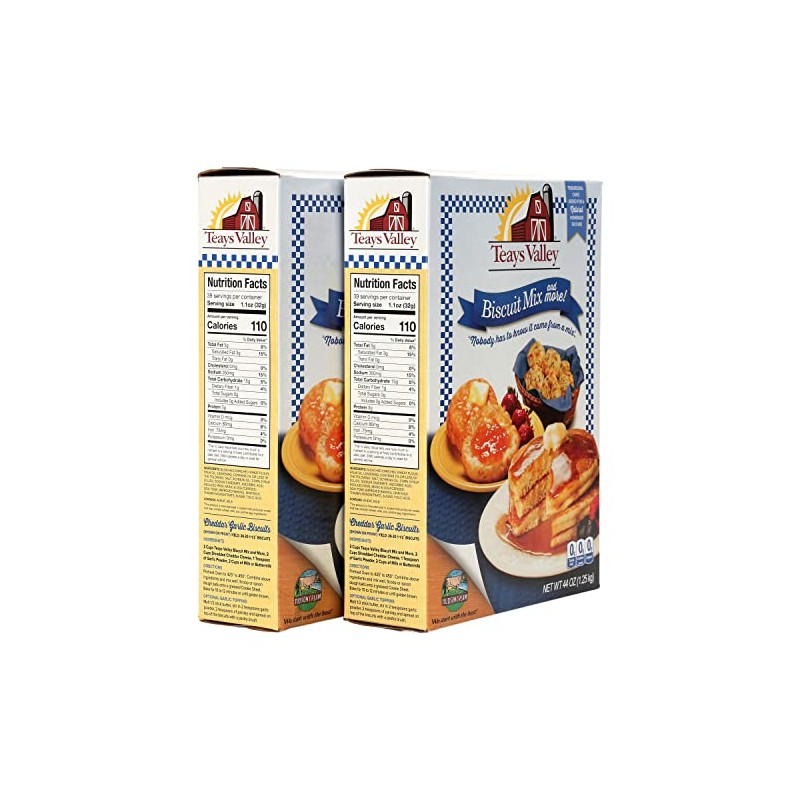 Teays Valley Baking Mix 44oz (Pack of 2)