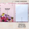 Global Printed Products Designer Printed Clipboard Portfolios, Interior Pocket, Metal