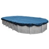 Robelle 18 x 33 ft Heavy Duty Blue Winter Oval