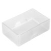 WestonBoxes Plastic Business Card Boxes - Holds 125 Business Cards