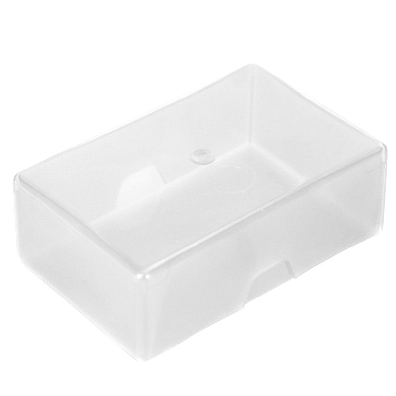 WestonBoxes Plastic Business Card Boxes - Holds 125 Business Cards