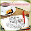 SUNSK Stainless Steel Bee Keychain/Sunflower Keychain/Rainbow Key Ring Keychain for