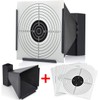 14CM FUNNEL TARGET HOLDER + 100 TARGETS AIR RIFLE PELLET
