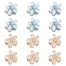 12 Stücke Mini -Haarnadel, Süße Krümel, Pferdeschwanzhaarzubehör, Pony Fixed Hairpin, Accessoires Für Frisurendekoration.