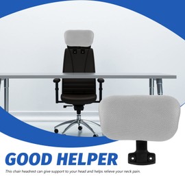 Operitacx Office Chair Headrest Attachment, Adjustable headrest for office chair, Computer Chair Head for Desk Chair, Computer Chair