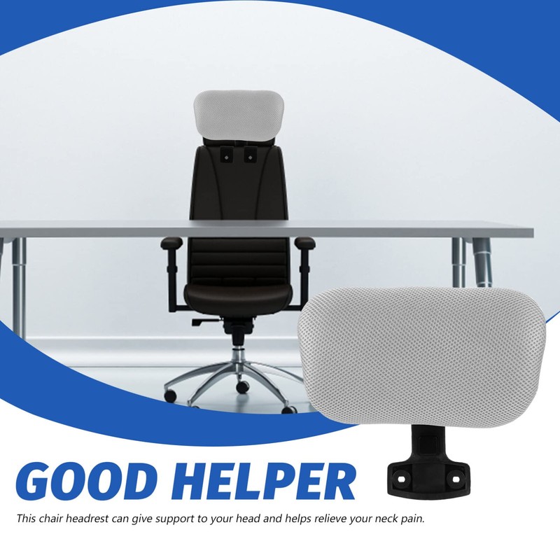 Operitacx Office Chair Headrest Attachment, Adjustable headrest for office chair,