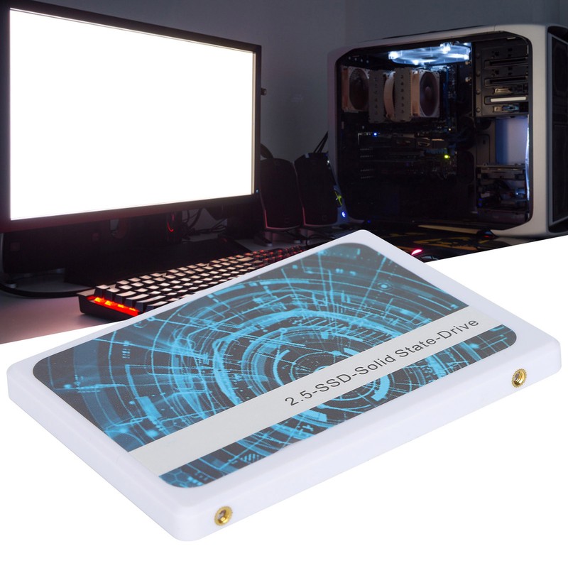 BU KING 2.5in Drive White High Speed Plastic Hard Disk