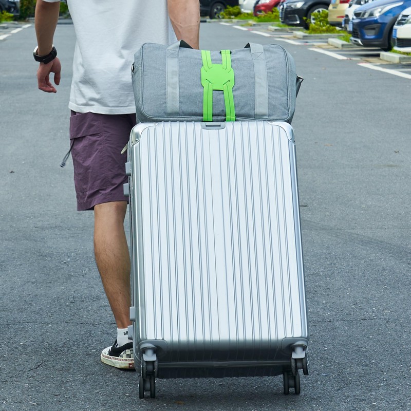 Travelkin Luggage Straps Bag Bungees for Suitcases Add a Bag,