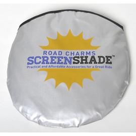 Parasol para parabrisas – Jumbo XL (70 x 35 pulgadas) – visualización plegable fácil de usar – Protector UV de nailon plegable – Mantiene el coche fresco – Estilo desplegable – Gran ajuste para furgonetas, SUV y camiones