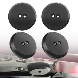 Chelhead Black Corvette Jack Pucks Billet Aluminum Lifting Puck Jack Extension Adapter Suitable for Corvette C5 C6 C7 C8 Models 1997-2023 Car Lifting Accessories