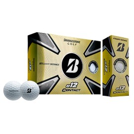 2023 Bridgestone Golf e12 Contact Golf Balls, White