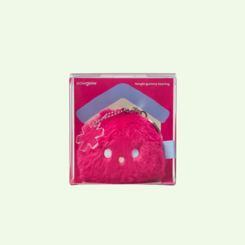 Slow Glow Tangle Keyring / 슬로우글로우 탱글 키링