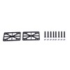 Generic Longboard Skateboard Trucks and Wheels Set, 55 X 45mm