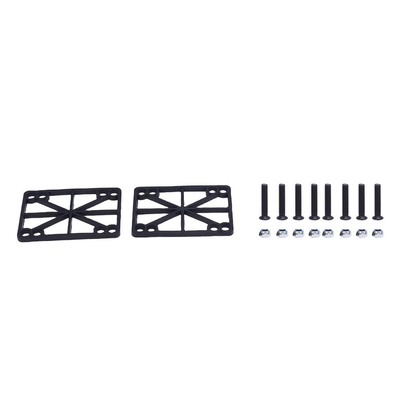 Generic Longboard Skateboard Trucks and Wheels Set, 55 X 45mm
