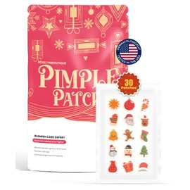 ROSELYNBOUTIQUE Pimple Patches for Face 30 Sping Stickers - Pore Spot Hydrocolloid Acne Patches with Tea Tree Oil, SalicylicAcid, CICA Skin-Friendly