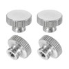 QUARKZMAN Knurled Thumb Nuts, 4 Pieces M3 x D11 mm
