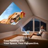 TOPTRO Mini Projector 1080P 4K Supported【Android 13 & Short Throw】