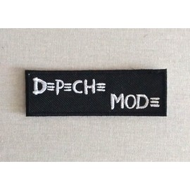 Punk Rock Depeche Mode Patch Iron On Embroidered High-Quality USA Seller