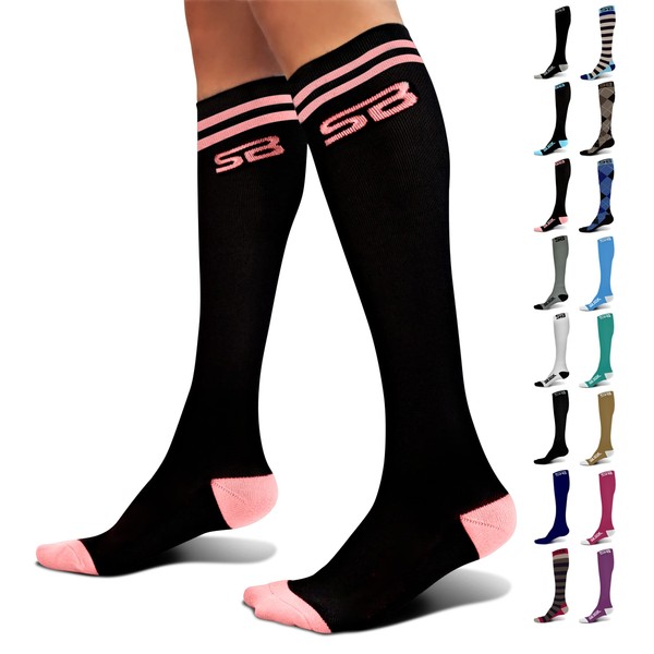 SB SOX Compression Socks (20-30mmHg) for Men & Women –