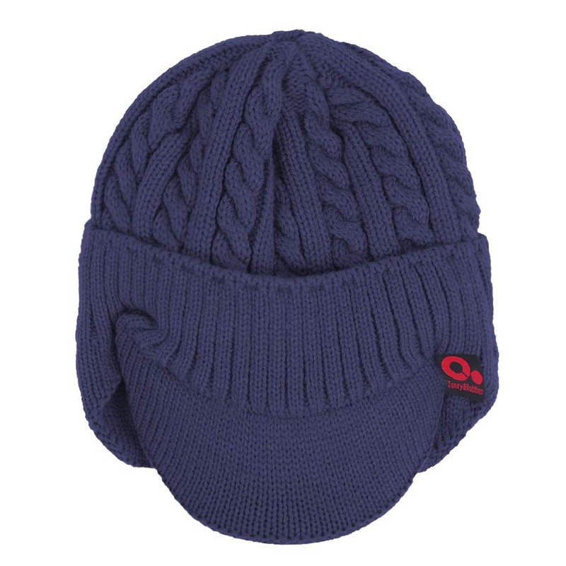 Janey&Rubbins Gorra de esquí con visera de punto para uso