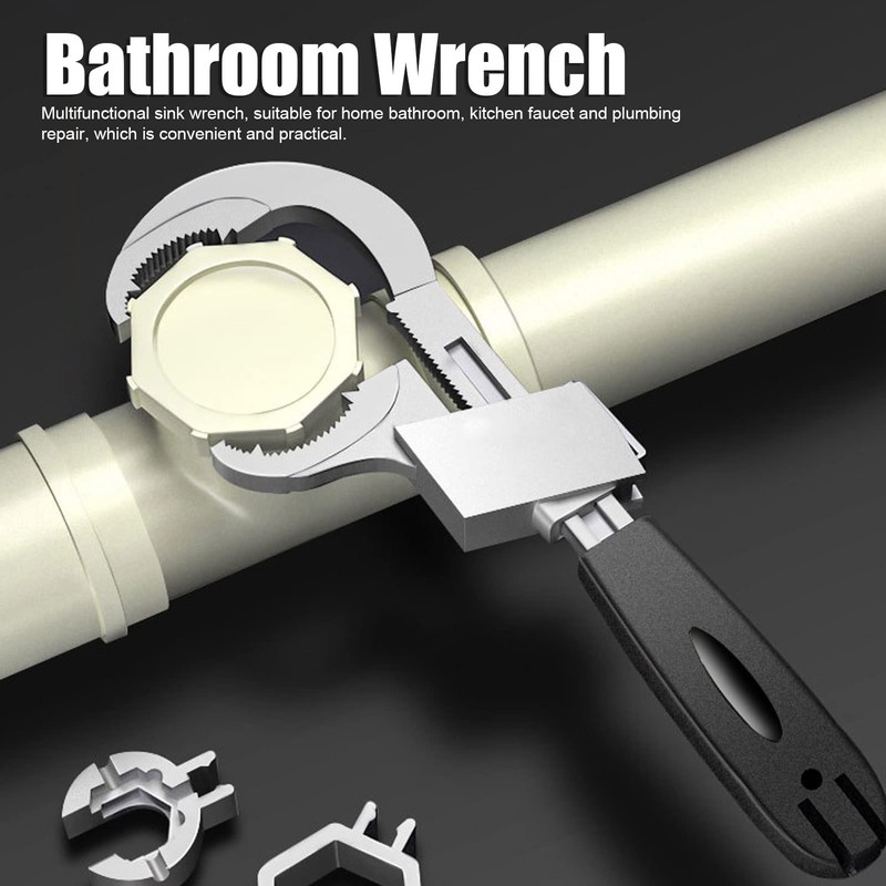 Llave Universal Ajustable de Doble Punta, Llave Creciente de Extremo