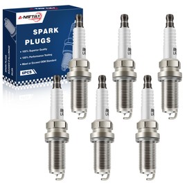 Iridium Spark Plugs 6 Pack Compatible with 2006-2015 Lexus IS250 IS350 GS350 GS450h V6 2.5L 3.5L 2007 2008 2009 2010 2011 2012 2013 2014 2015 Replaces 6858, DFH6B11A