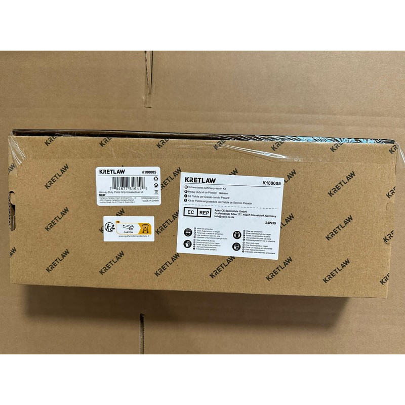 KRETLAW Grease Gun, 7000 PSI Heavy Duty Professional Pistol Grip