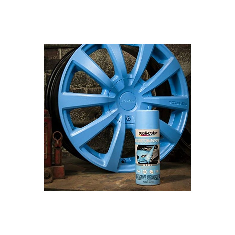 Dupli-Color ECWRC8650 Custom Wrap Neon Removable Automotive Paint - Dynamic