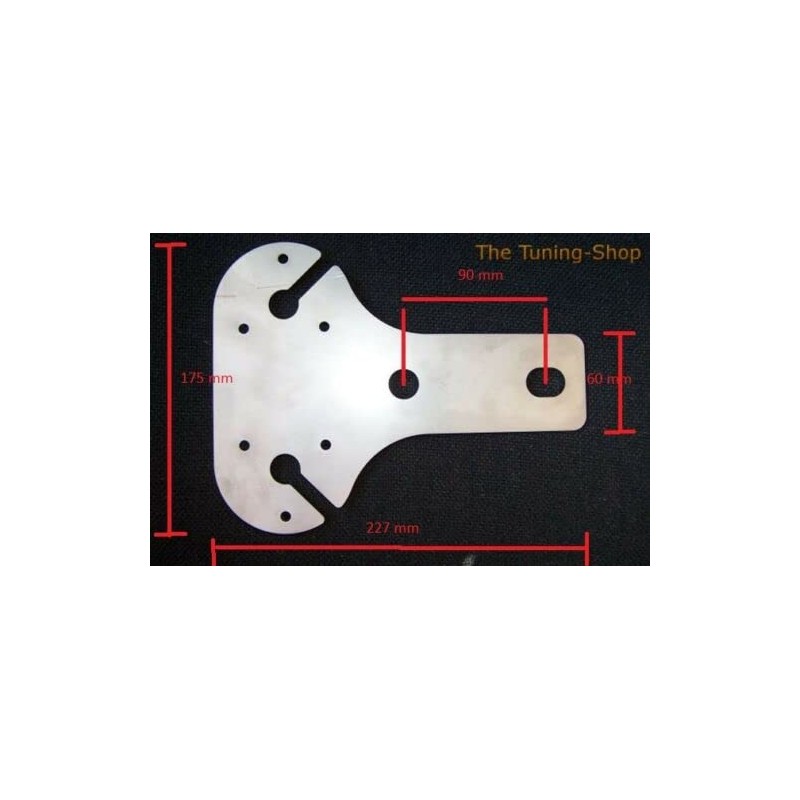 The Tuning Shop STAINLESS STEEL 4mm DOUBLE TOW BAR 13