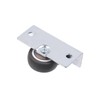 Crapyt 4 Pcs 1-1/4 Inch Low Profile Casters Wheels Cabinet