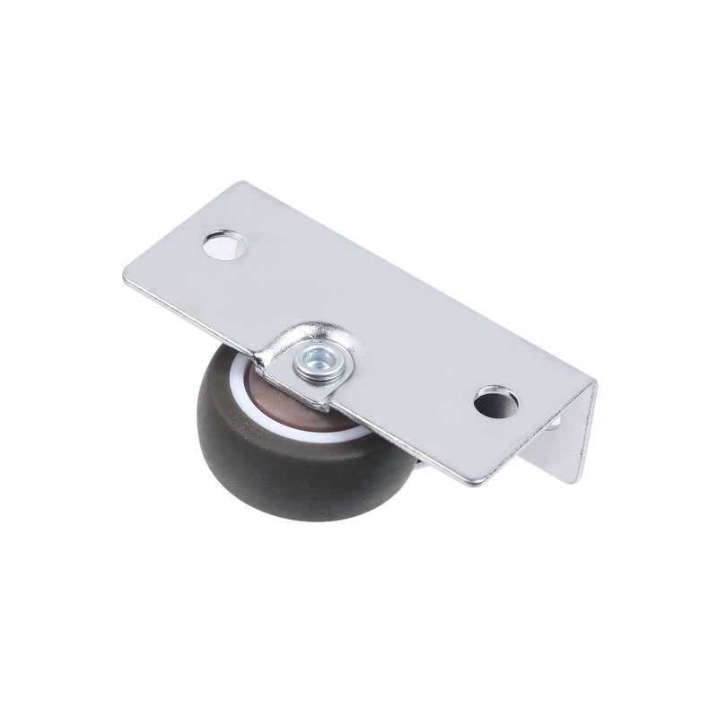 Crapyt 4 Pcs 1-1/4 Inch Low Profile Casters Wheels Cabinet