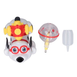 Electric Dancing Dog Rotating Fine Mist Spraying Music Light Interactive Dog Toy for Kids