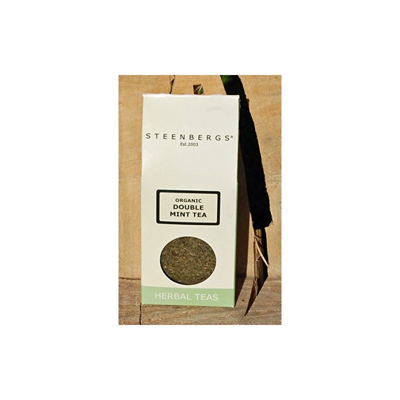 Steenbergs Organic Double Mint Herbal Tea - Loose Leaf -