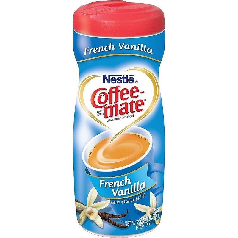 Nestle Coffee mate Coffee Creamer, French Vanilla, Powder Creamer, 15