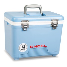 Engel UC13B 13qt Leak-Proof Air-Tight Drybox-Cooler-Lunchbox Blue.