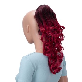 Prettyshop Ponytail Hair Piece Pony Tail Plait Voluminous approx. 50 cm Heat-Resistant, Various Colours