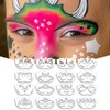 Face Painting Stencils Reusable for Kids - 16X Reusable Face