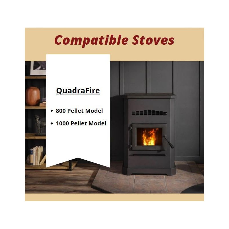 Quadrafire 800 1000 1RPM CCW Auger Motor 812-0170