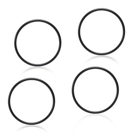 Generic 93210-62446-00 Gasket Valve Cover Seal ，Engine Valve Cover O-Ring Compatible with Yamaha XVS 1100 XT600 XVS 650 XVS650 SRX600 TT 600650 (4pcs)., Black