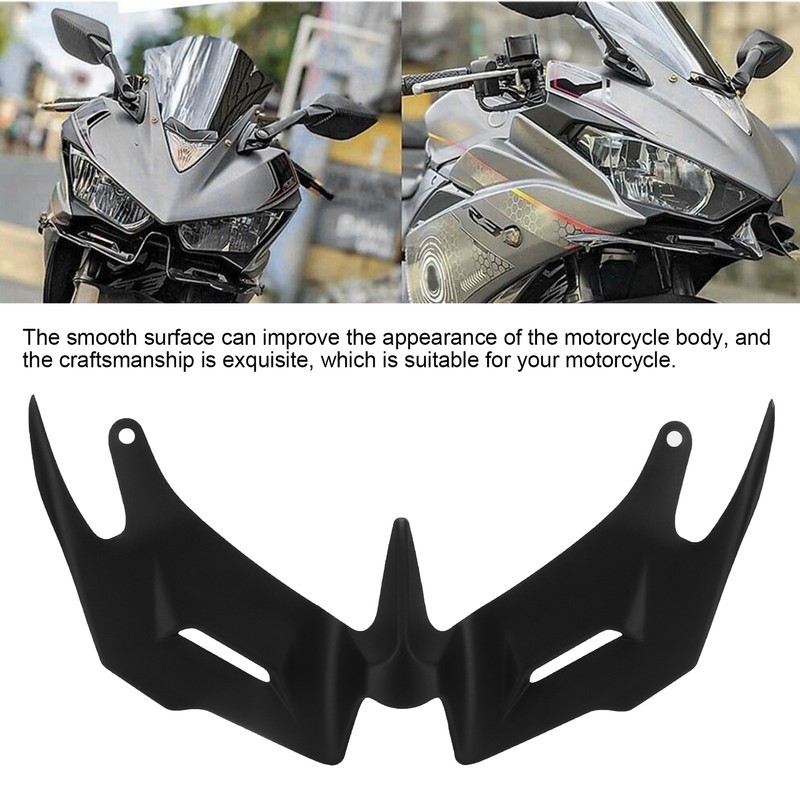Motorcycle Front Mudguard Extension Cover Replacement for YZF R3 R25