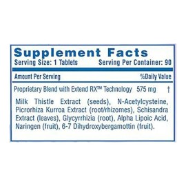 Hi-Tech Liver RX 90 Cápsulas | Protector Hepático Avanzado