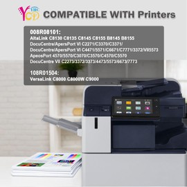 YCDYHC 008R08101 Waste Toner Container 1 Pack Replacement for Xerox AltaLink C8130 C8135 C8145 C8155 B8145 B8155 8130 8135 8145 8155 8145 8055 Waste Toner Cartridge, 108R01504 Waste Toner Box Bottle