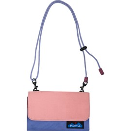 KAVU Islamorada Crossbody Bi Fold Wallet with Rope Strap - Fruit Frenzy
