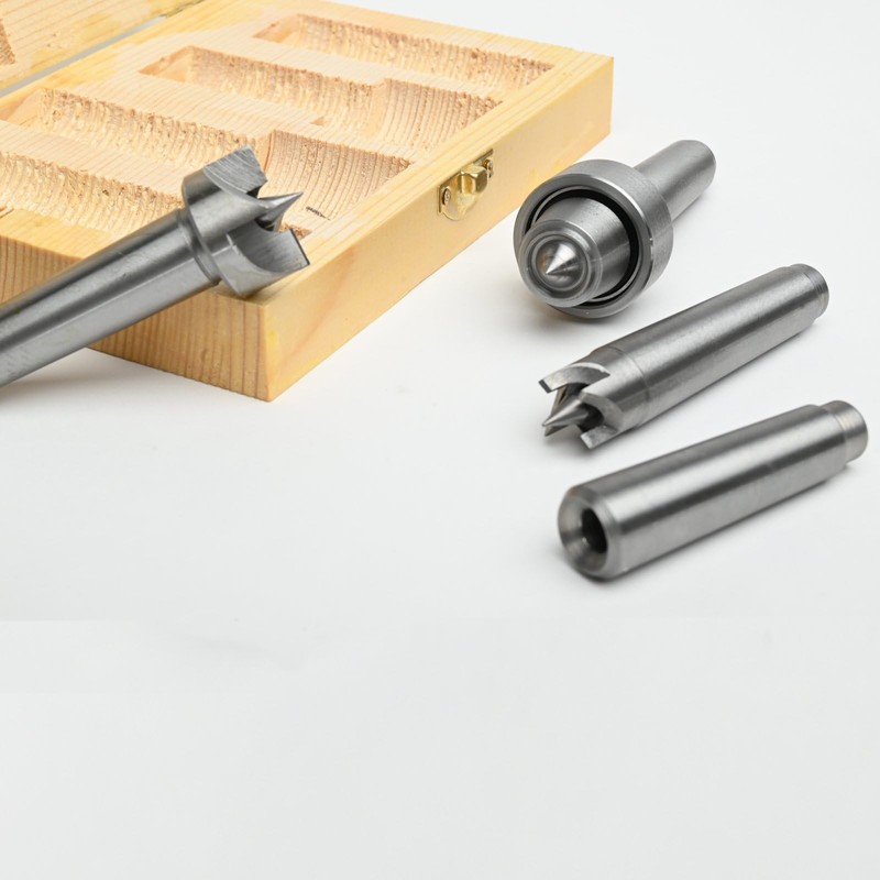 PSI Woodworking LCENT4 Wood Lathe Drive Center 4pc Set, #2MT