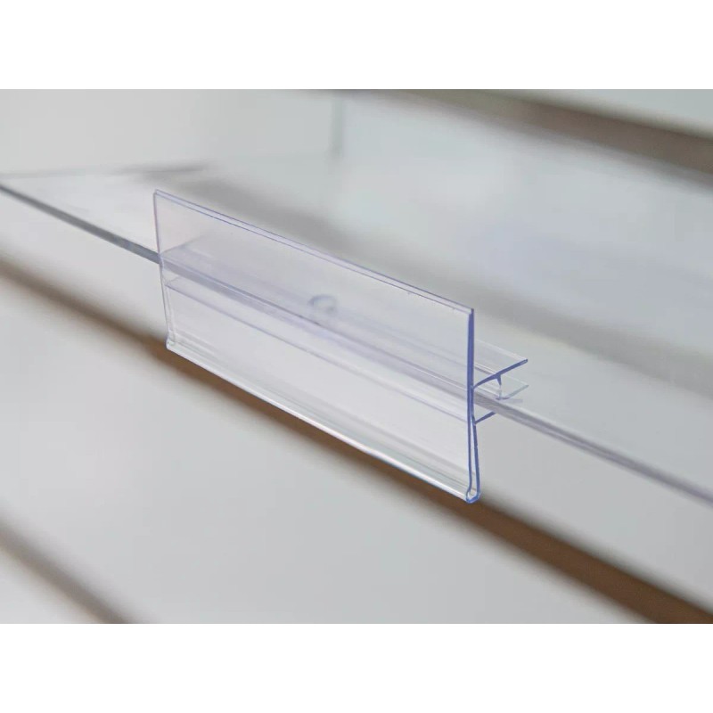 Exhivit Porta Precio P/ Cristal, Preciador Individual 50pzs