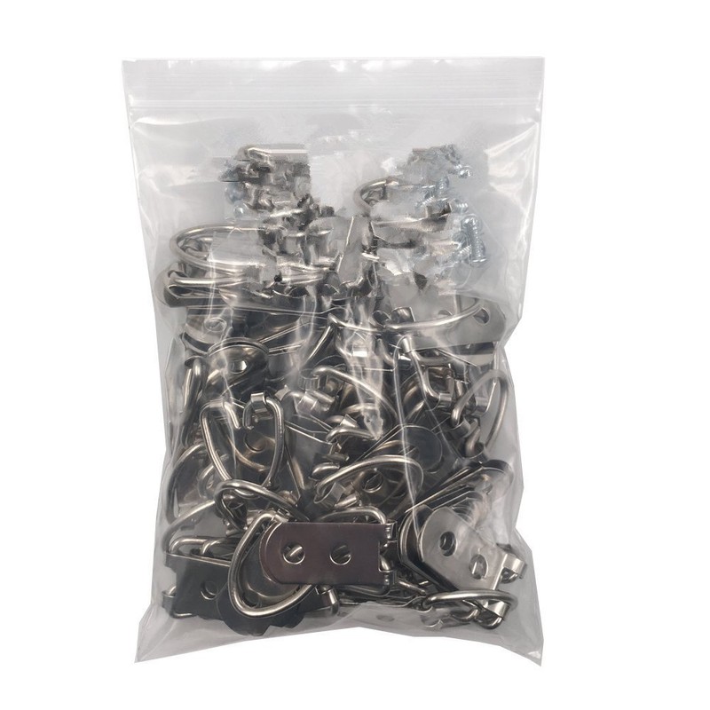 D Ring Picture hangers, 50-Pack Heavy Duty Hanging Picture Frame