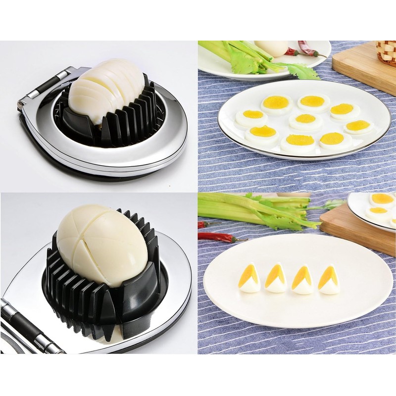 Cortador de huevos Cortador Multifuncional para Huevos Duros
