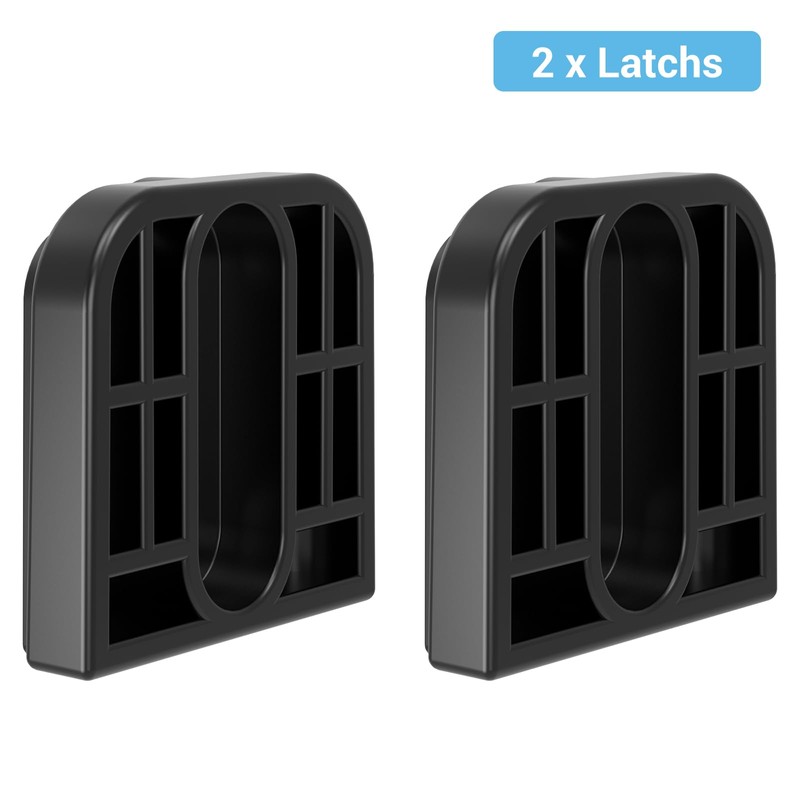 HAMOPY Auto-Lock Retractable Baby Gate Replacement Parts, Original Hardware Set